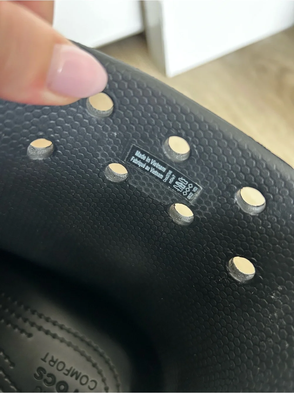 CROCS Black Unisex Crush Platform Waterproof Rain Boots